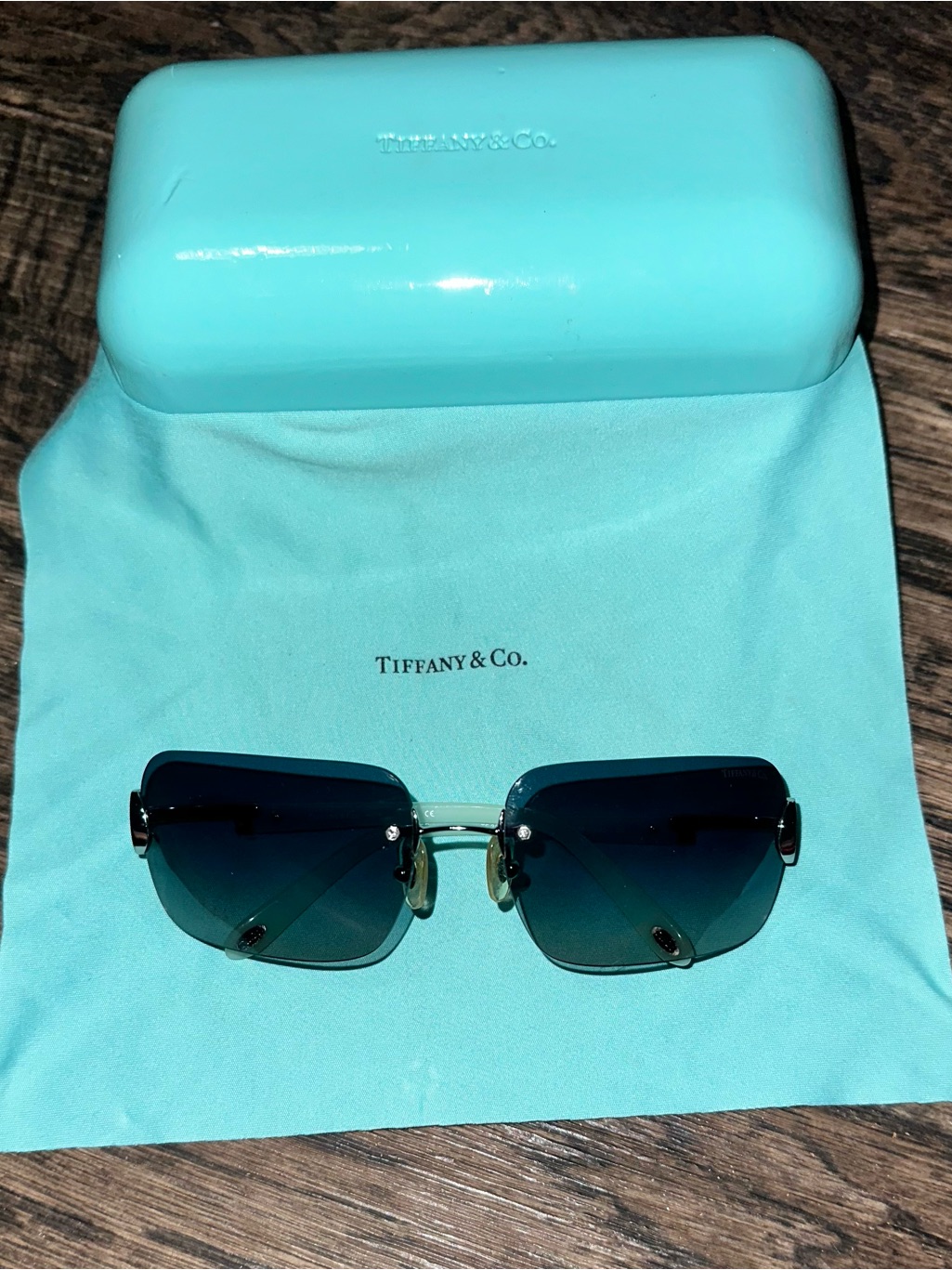 Tiffany & Co. Women's Rimless Gradient Sunglasses